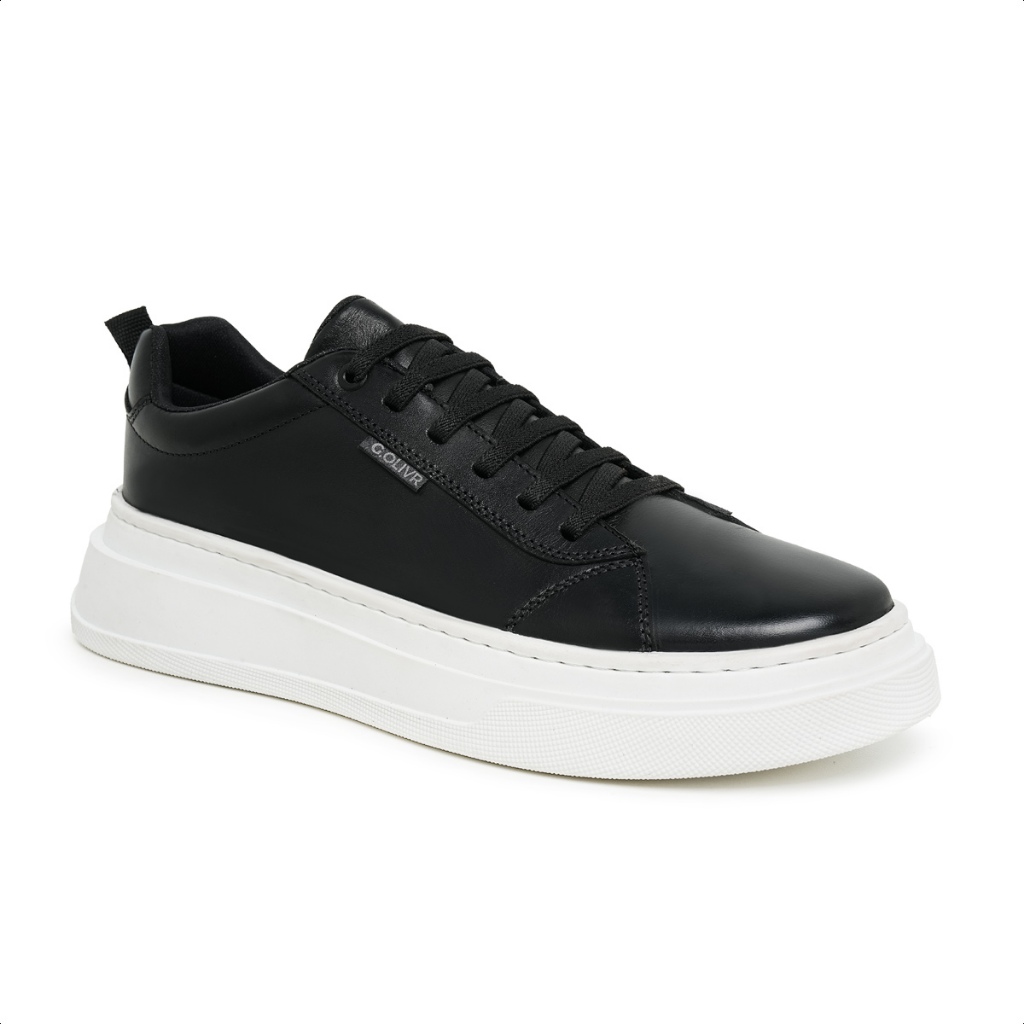 Sapatênis Casual Tênis Moderno Couro Sola Costurada Palmilha Em Gel Ajuste Elástico em Oferta na Shopee