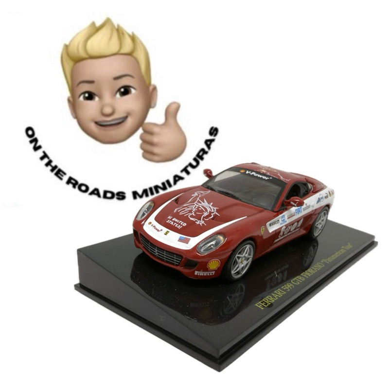Miniaturq Ferrari Collection 599 GTB Fiorano “Panamerican Tour” 1/43
