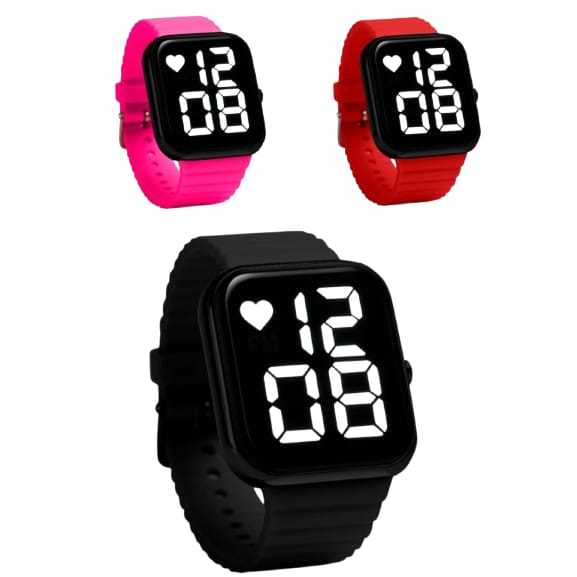 Relogio digita smart infantil masculino e feminino a prova d agua , qualidade que seu filho precisa e merece.