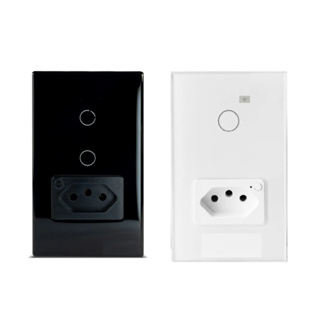 Interruptor Inteligente 1 2 Botão + Tomada Wifi Smart Alexa Google em Oferta na Shopee