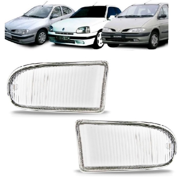 Par Lente Farol Milha Renault Clio Megane Scenic 96 97 98 99
