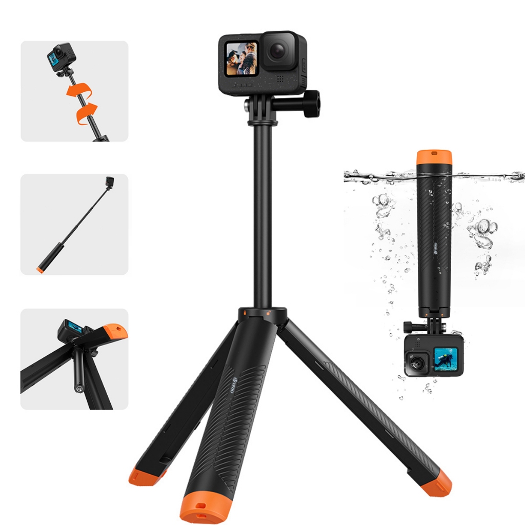 Bastão Tripé Flutuante Vedo Para Gopro Hero / Dji / Insta360 Ace/Pro em Oferta na Shopee