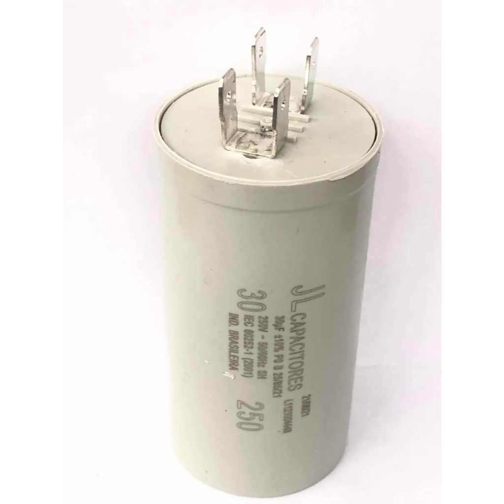 Capacitor Permanente 30uf 380VAC 4 Pinos para Ar Condicionado