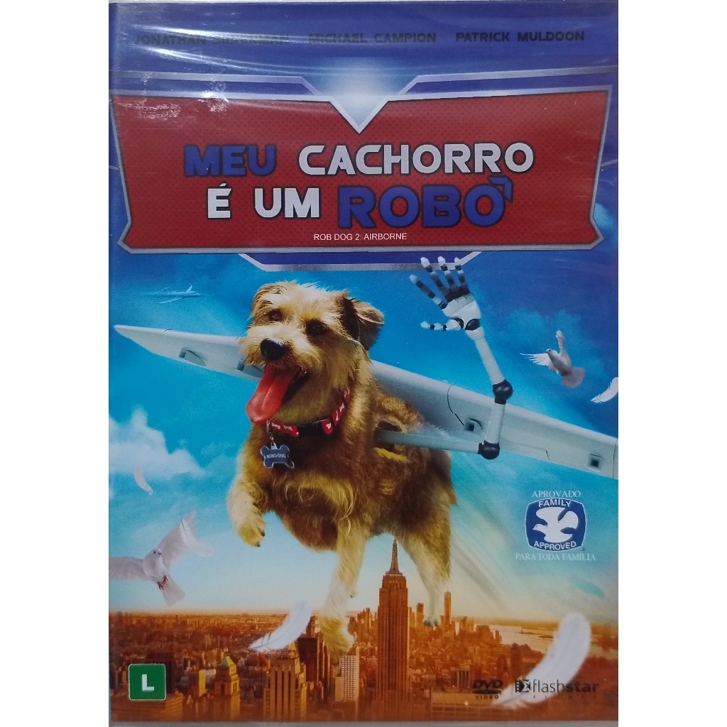 Dvd Meu Cachorro é um robô MIchael Champion Lacrado