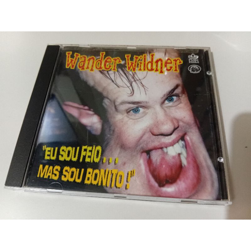 CD Wander wildner eu sou feio mas sou bonito ótimo estado mídia e capa