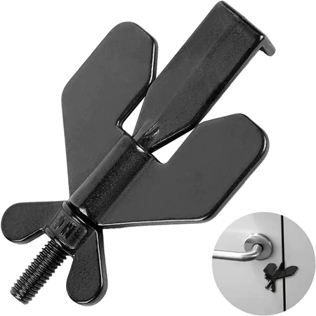 Fechadura Trava Portátil De Segurança Porta De Hotel Aço Inox Tranca Ajustavel Anti Roubo em Oferta na Shopee