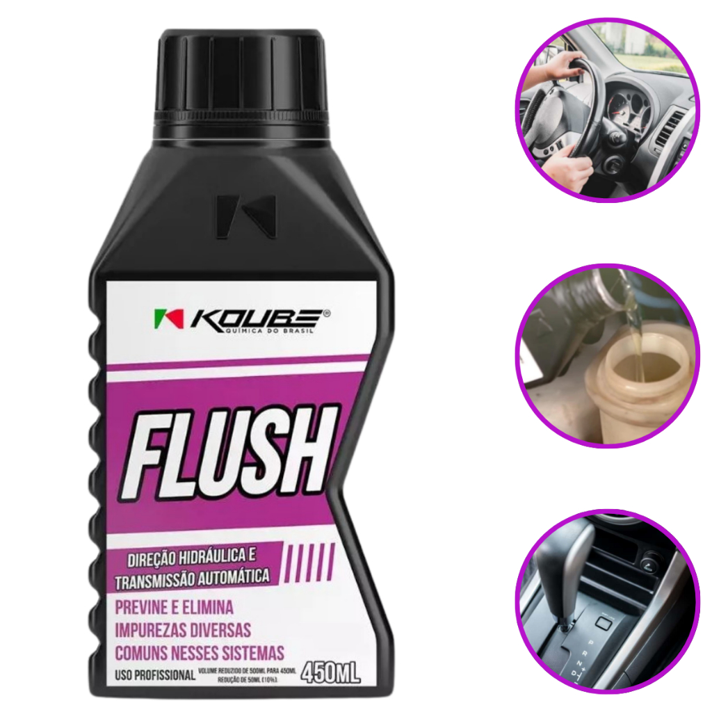 Super Flush Direcao Hidraulica E Transmissao Automatica Koube Previne E Elimina Impurezas No Sistema