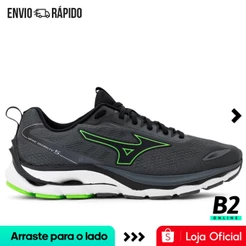 Tênis Mizuno Wave Dynasty 5 Masculino 100% Original Com Nota Fiscal e Garantia