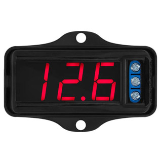 Voltimetro Digital Taramps Vtr 1000 Led Medidor De Bateria Som Automotivo