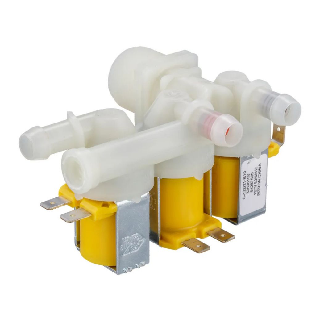 Válvula Tripla Entrada Água Lta15 Ltr15 64287506 64500221 127v Electrolux