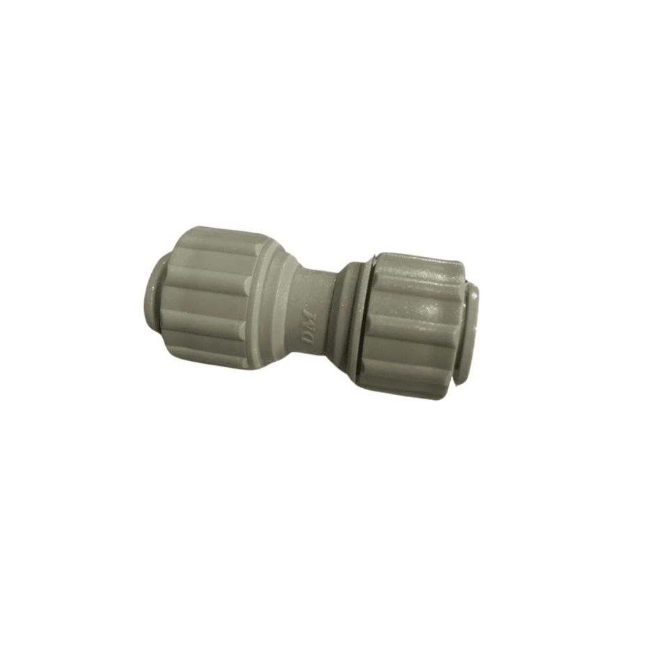 Kit DMfit Conexão rápida união Inox 3/8″ x tubo 3/8″