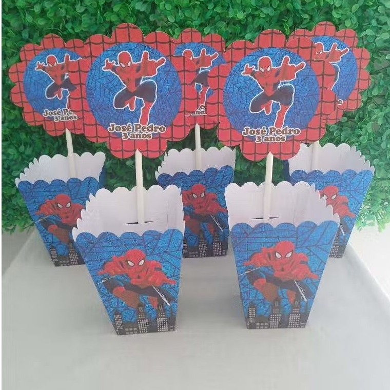 CENTRO DE MESA CACHEPOT HOMEM lembrancinha de aniversario personalizados homem festa