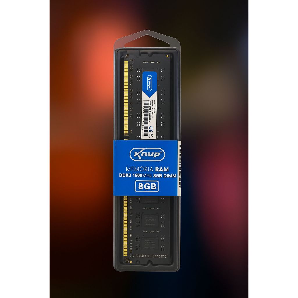 Memória RAM - KNUP (8GB - DDR3) 1600Mhz