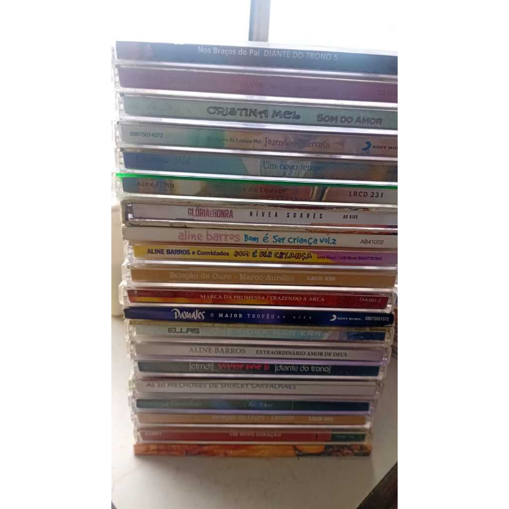 cds gospel cristina mel, aline barros, diante do trono, shirley carvalhares, robby, leonor ,cassiane ,,alex filho