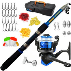Kit De Pesca Completo 1 Vara 1,70m + 1 Molinete + Itens
