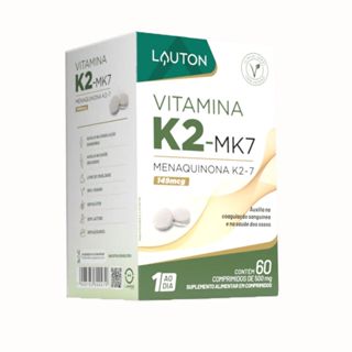 Vitamina K2 (MK-7) - 149mcg - 60 comprimidos Lauton em Oferta na Shopee