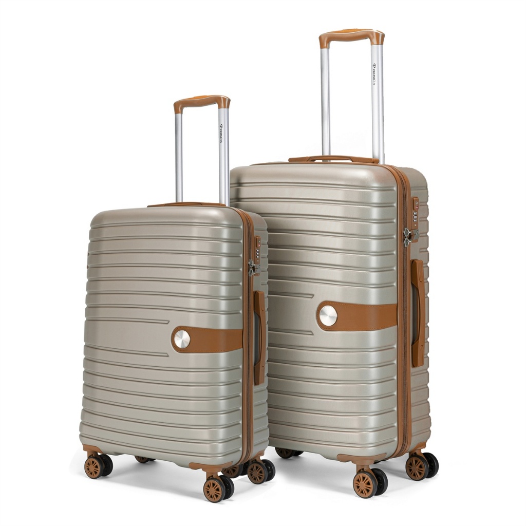 Imagem Kit 2 Malas Bagagem Viagem Com Rodinha 360 Puxador Viagem TSA