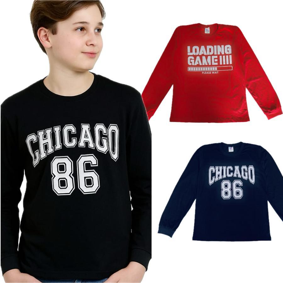 Kit 3 Camisetas Juvenil de Menino - camiseta manga longa masculina estampada