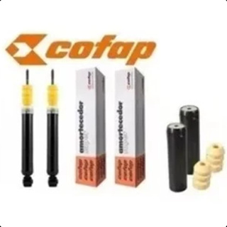 Par Amortecedor Traseiro Corsa Celta Prisma Original Cofap + Batente e Coifa em Oferta na Shopee