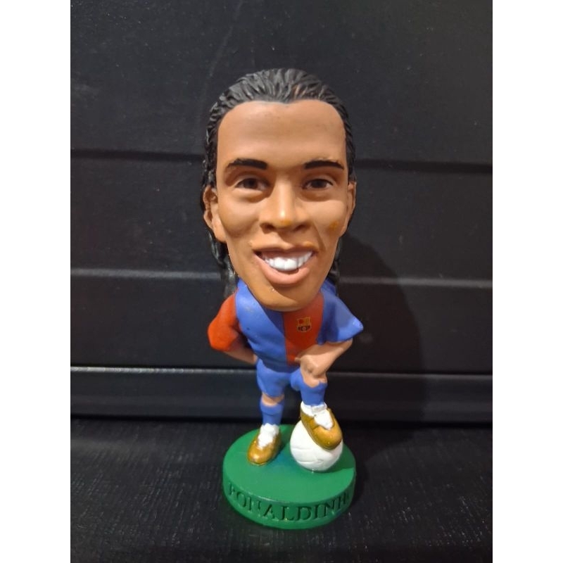 Mini craques Ronaldinho - Barcelona - Prostars Corinthian Raro