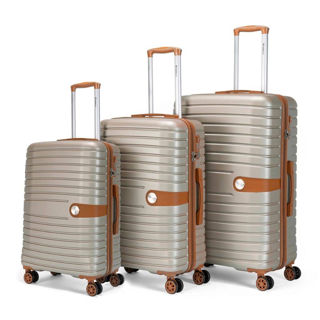 Imagem Kit 3 Malas Anac Puxador Rodinha 360 Viagem Bordo Tsa Bagagem