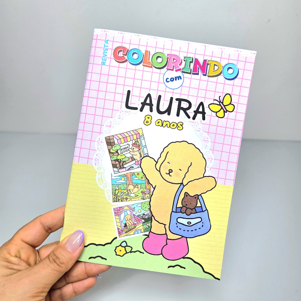 Livrinho de colorir Personalizado/Lembrancinha Aniversário/Festa Infantil