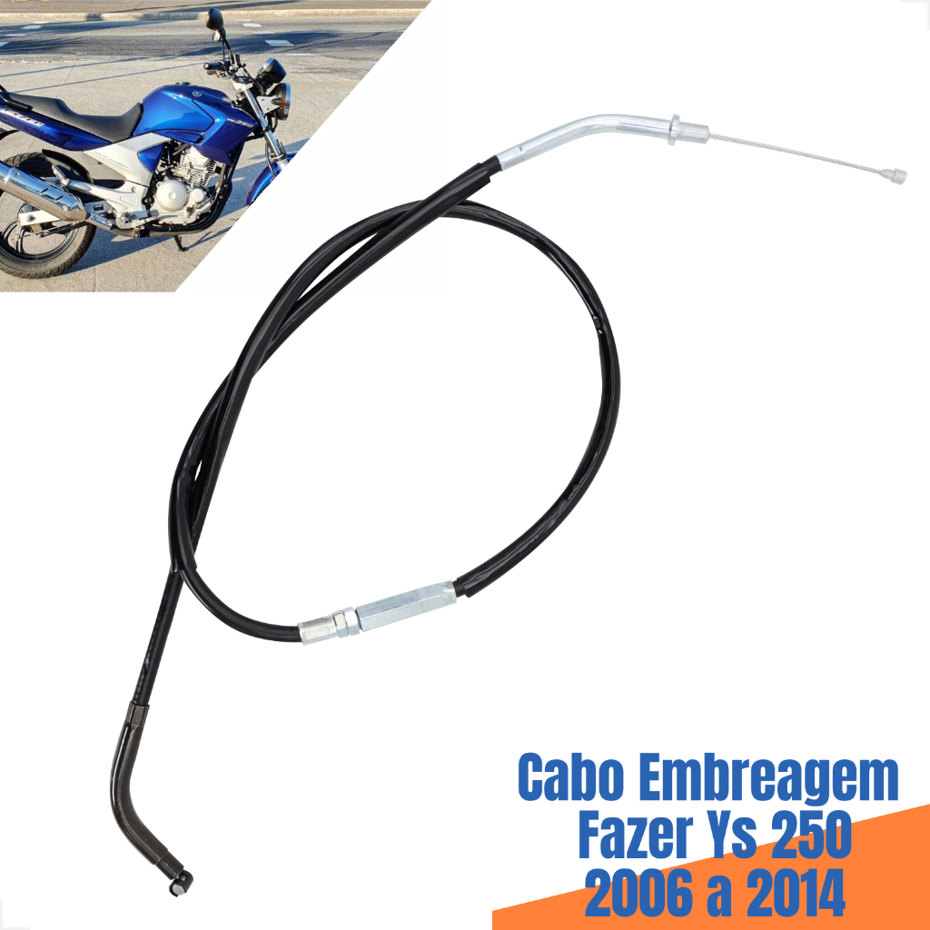 Cabo Embreagem Yamaha Fazer Ys 250 2006 2007 2008 2009 2010 2011 2012 2013 2014 Reposição Peça em Oferta na Shopee