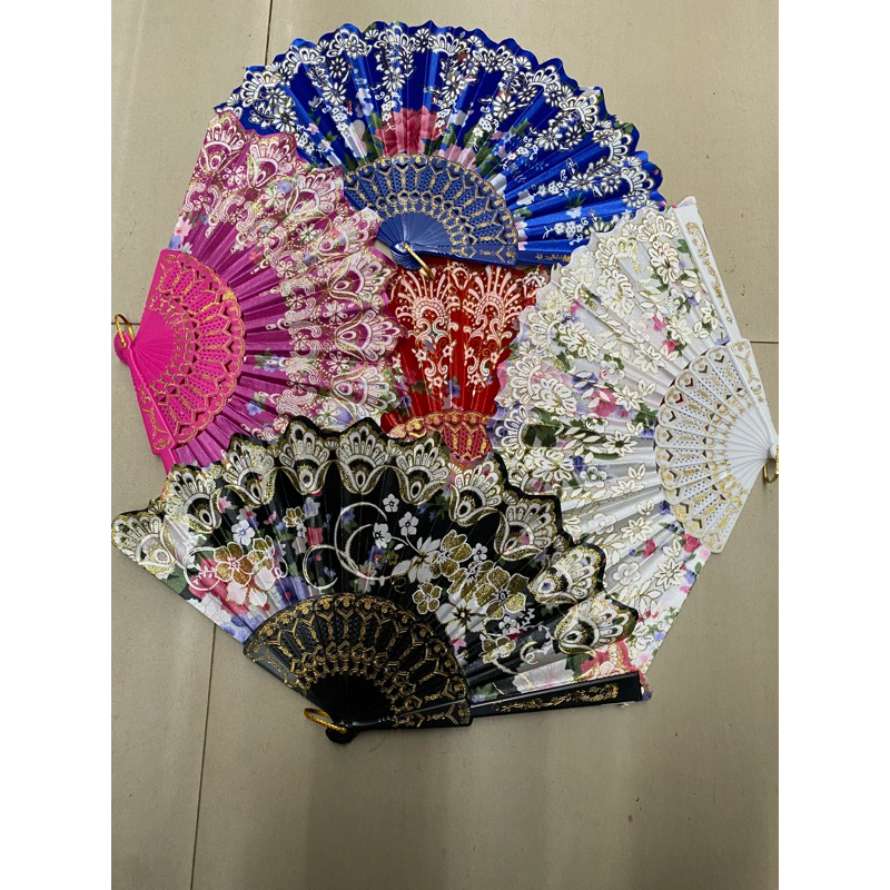 Leque cigano com gliter luxo brilho casamento lembrancinha. em Oferta na Shopee