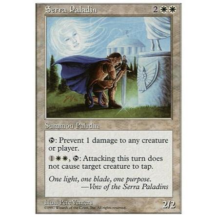 Paladino de Serra - - Magic The Gathering