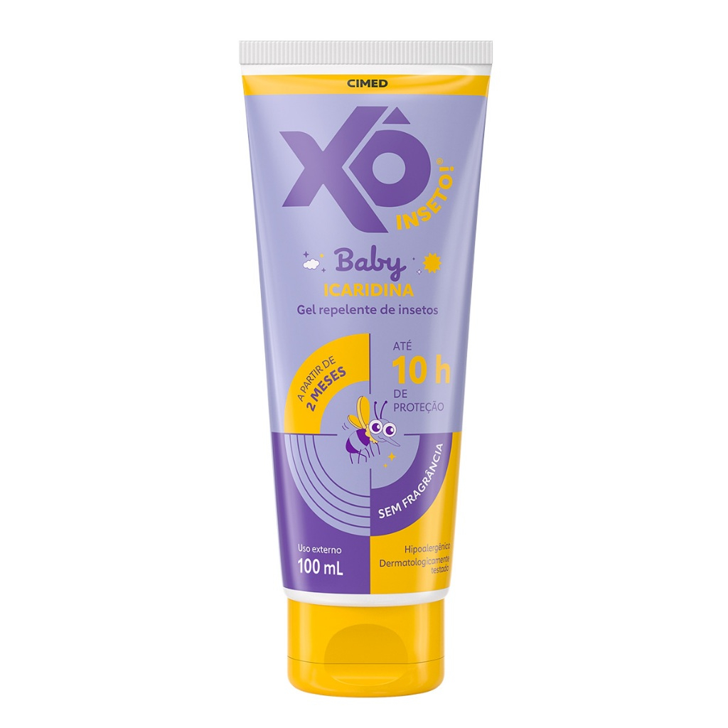 Repelente Xô Inseto Baby Icaridina Gel 100ml em Oferta na Shopee