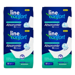 Absorvente Geriátrico Adulto Line Confort Kit 4 Unidades