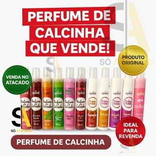 Kit 12 und Atacado Perfume de Calcinha Apinil 40 ml | Aromático Feminino | Revenda Lucro Garantido em Oferta na Shopee