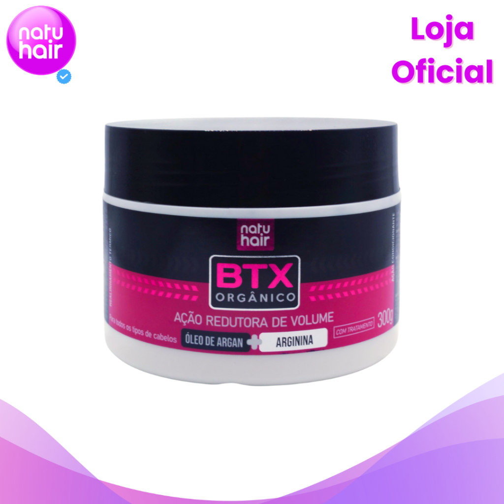 BTX Tradicional Natuhair 300g em Oferta na Shopee