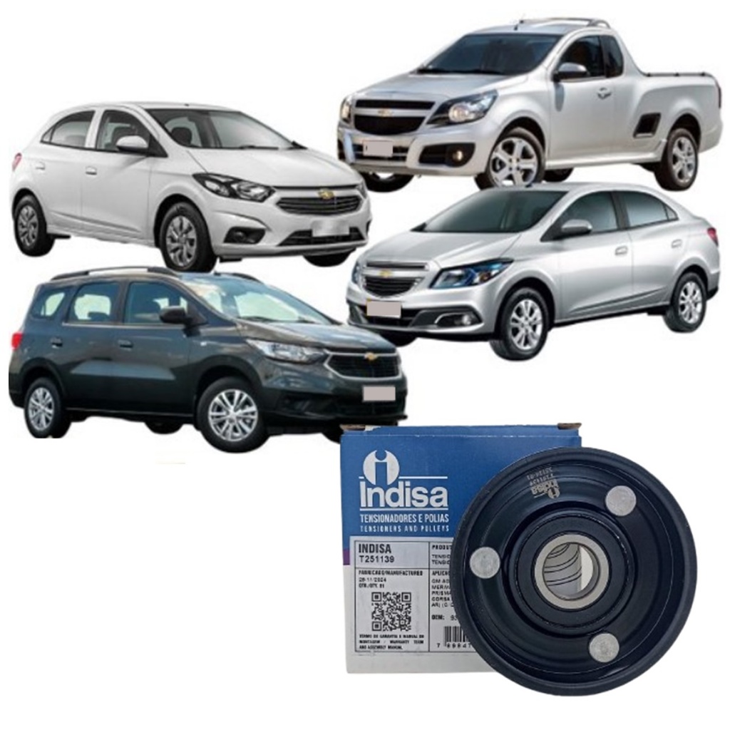 Polia Tensor Correia Alternador Onix 2013 a 2019 em Oferta na Shopee