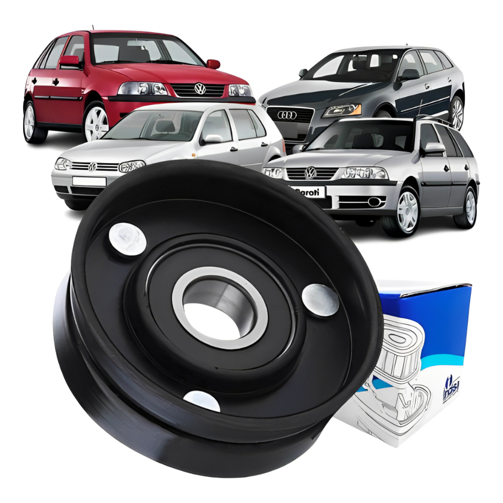 Polia Tensor Correia Alternador Gol Voyage G5 G6 Polo Fox em Oferta na Shopee