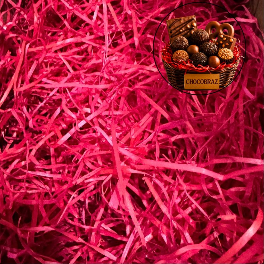 100~500g PALHA DE MADEIRA DECORATIVA NATAL VERMELHA