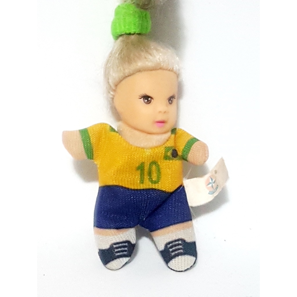 FOFOLETE SELEÇÃO BRASILEIRA ORIGINAL LINDA 8CM DA ESTRELA BRINQUEDOS ANTIGOS USADOS