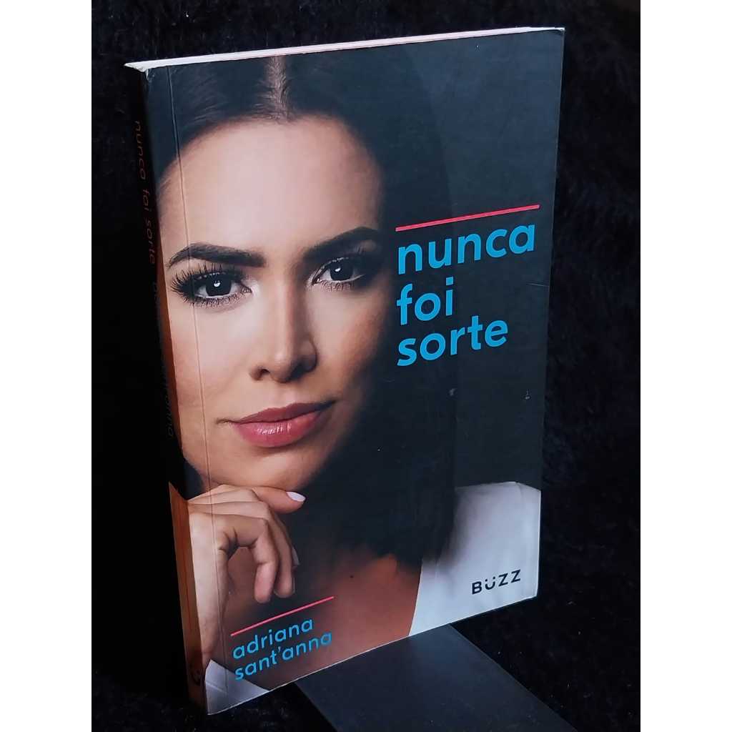 Livro Nunca Foi Sorte Autoajuda e Desenvolvimento Pessoas Sebo de Livros Usados Desapego de Livros