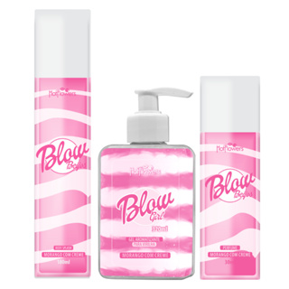 Kit Blow Girl Personalizável - Creme Hidratante | Sabonete Corporal | Body Splash | Perfume Hot Flowers em Oferta na Shopee