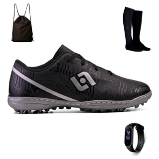 Kit Chuteira Infantil Society Costurada Futebol Light + Mochila + Meiao e Relogio em Oferta na Shopee