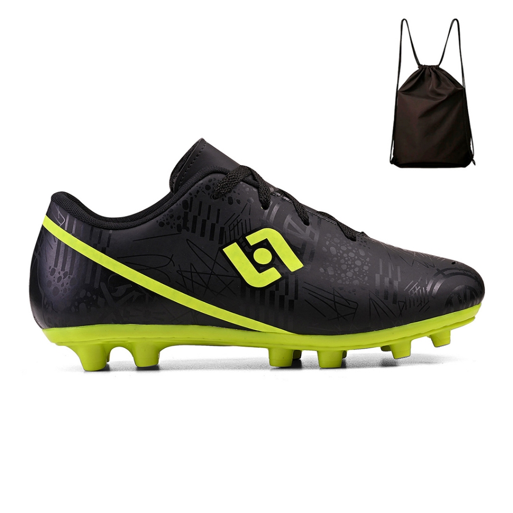 Kit Chuteira Infantil Costurada Futebol Campo Trava Light + Mochila