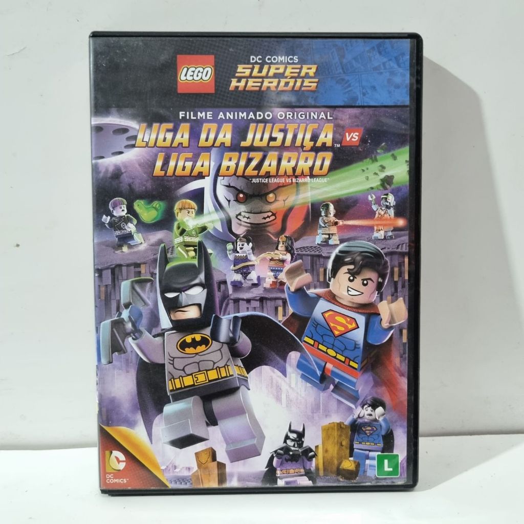DVD Original - Lego Liga da Justiça: Liga Bizarro