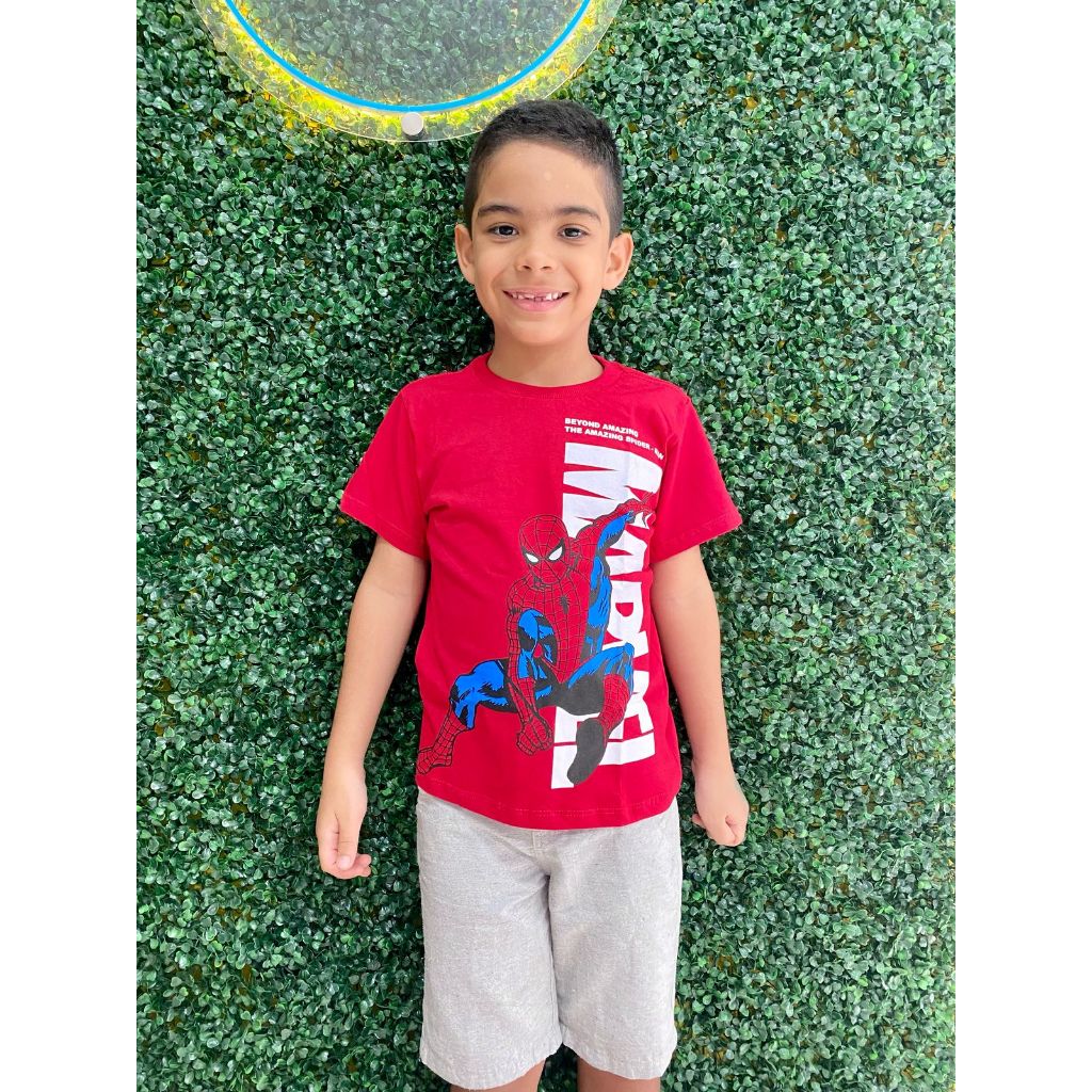 Blusas Infantil Masculina Algodão Menino Estampadas Kit Promoção Sortido