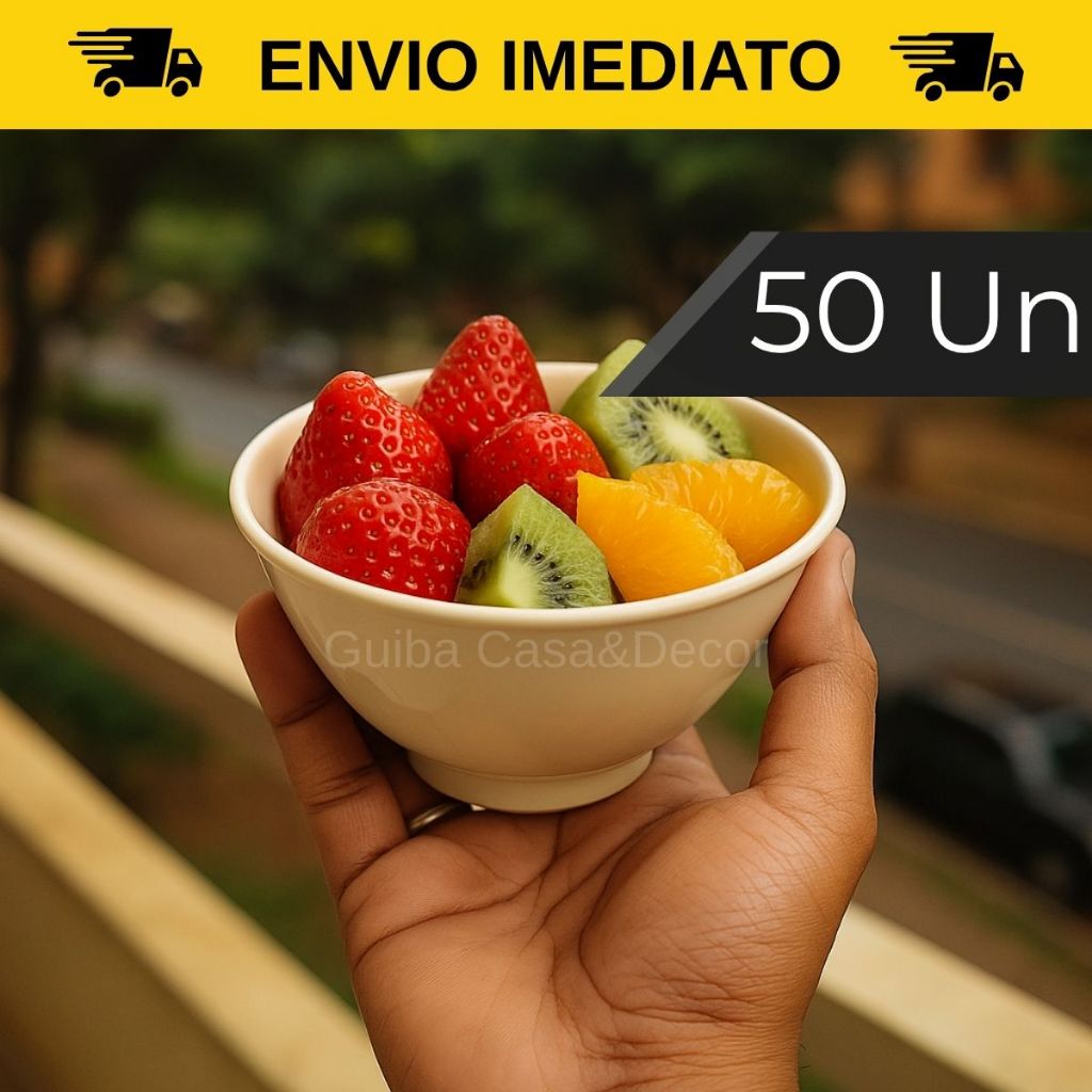 Kit 50 Cumbuca 400 ml p/ Caldo Feijoada Açaí Sopa Festa Amendoim Tigela Pote Sobremesa em Oferta na Shopee