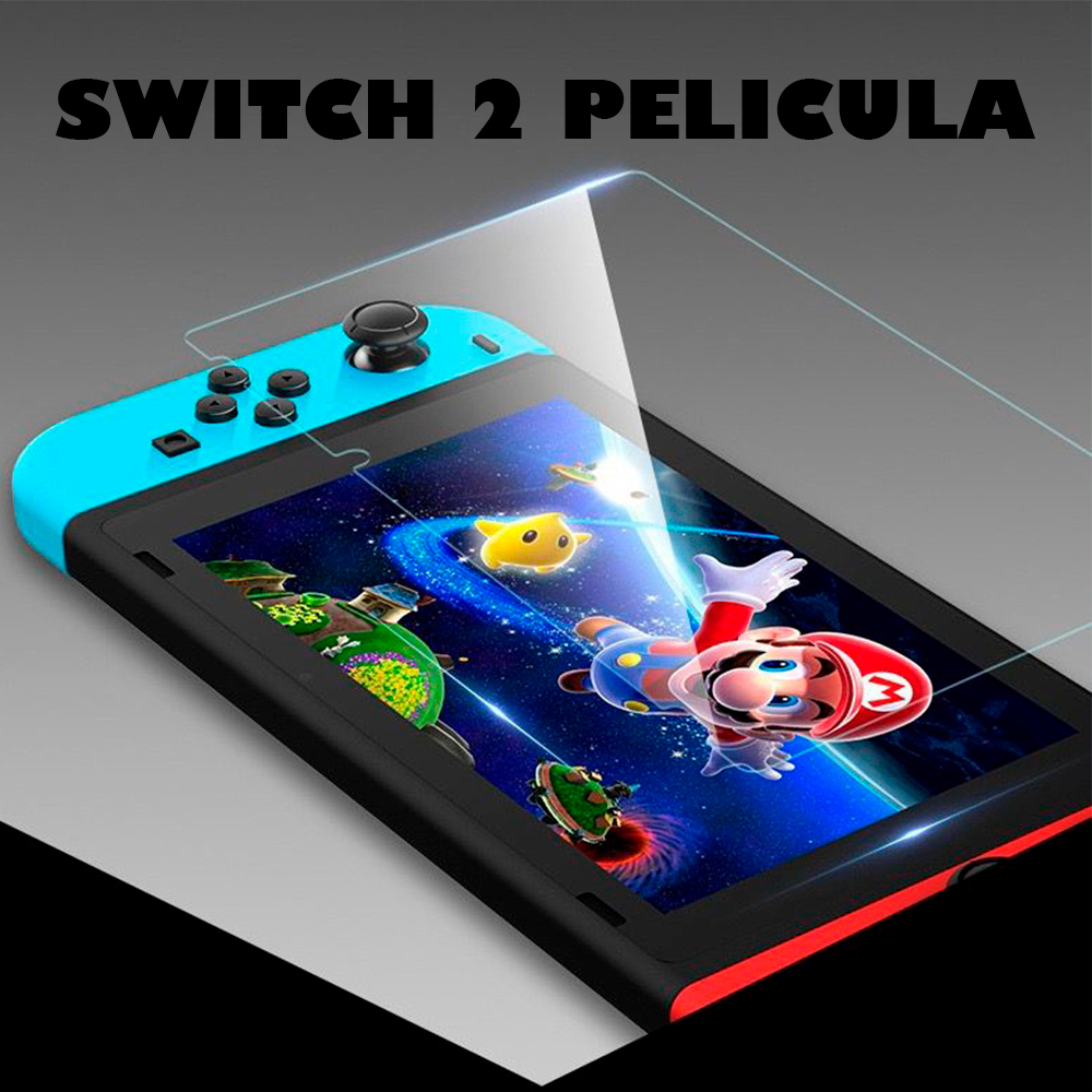PELICULA PARA O MODELO SWITCH 2 DE VIDRO TEMPERADO ENVIO IMEDIATO