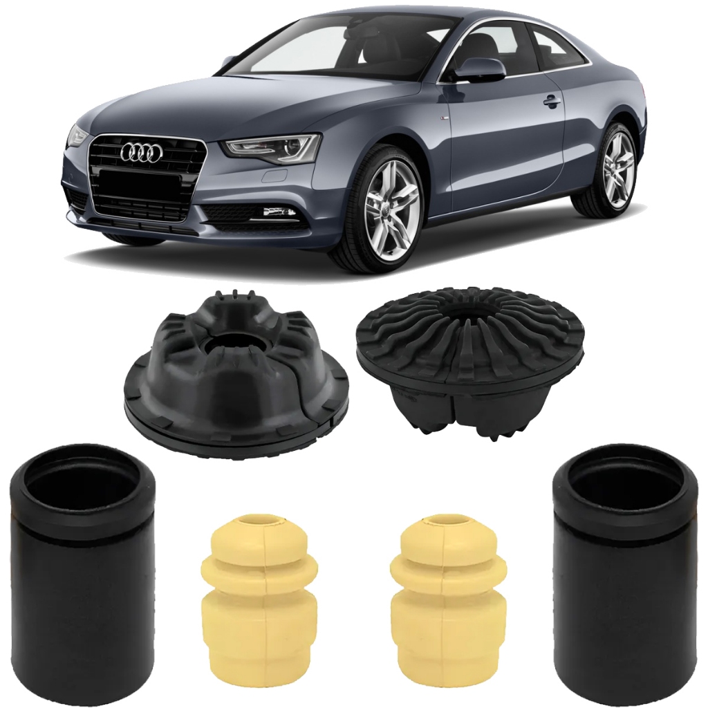 Kit Coxim Amortecedor Dianteiro Audi A5 2008 até 2016