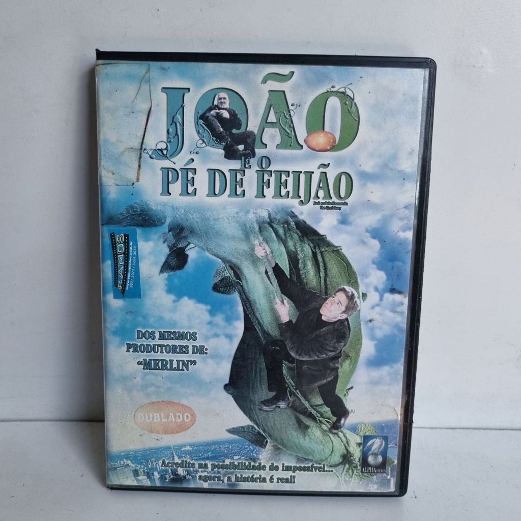 DVD Original - João e o Pé de Feijão - Alpha Filmes
