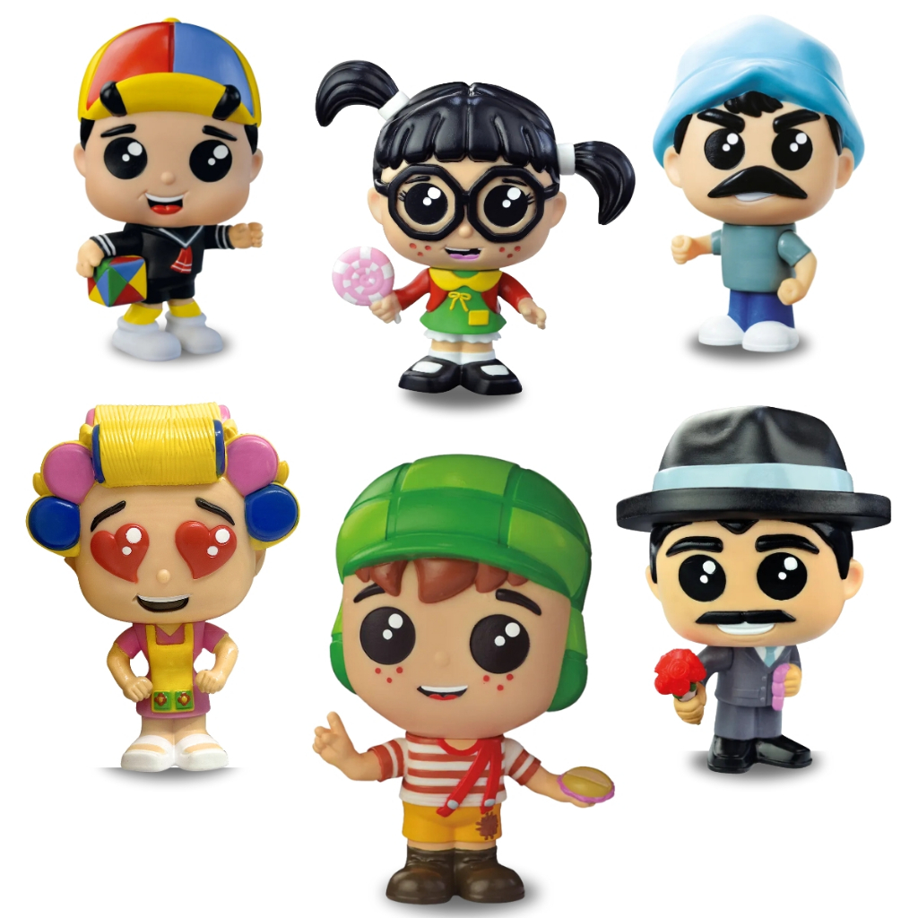 Chaves Fandom Box Boneco Colecionável Figura Turma do Chaves