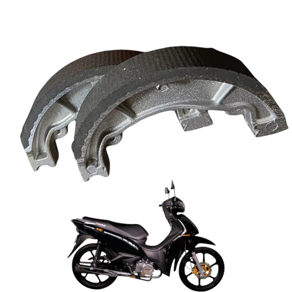 Patim Freio Traseiro Lona Avelloz Az1 50cc