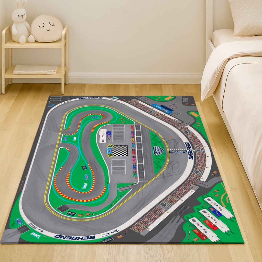 Pista para Carrinhos Miniatura Autódromo Automóveis Infantil